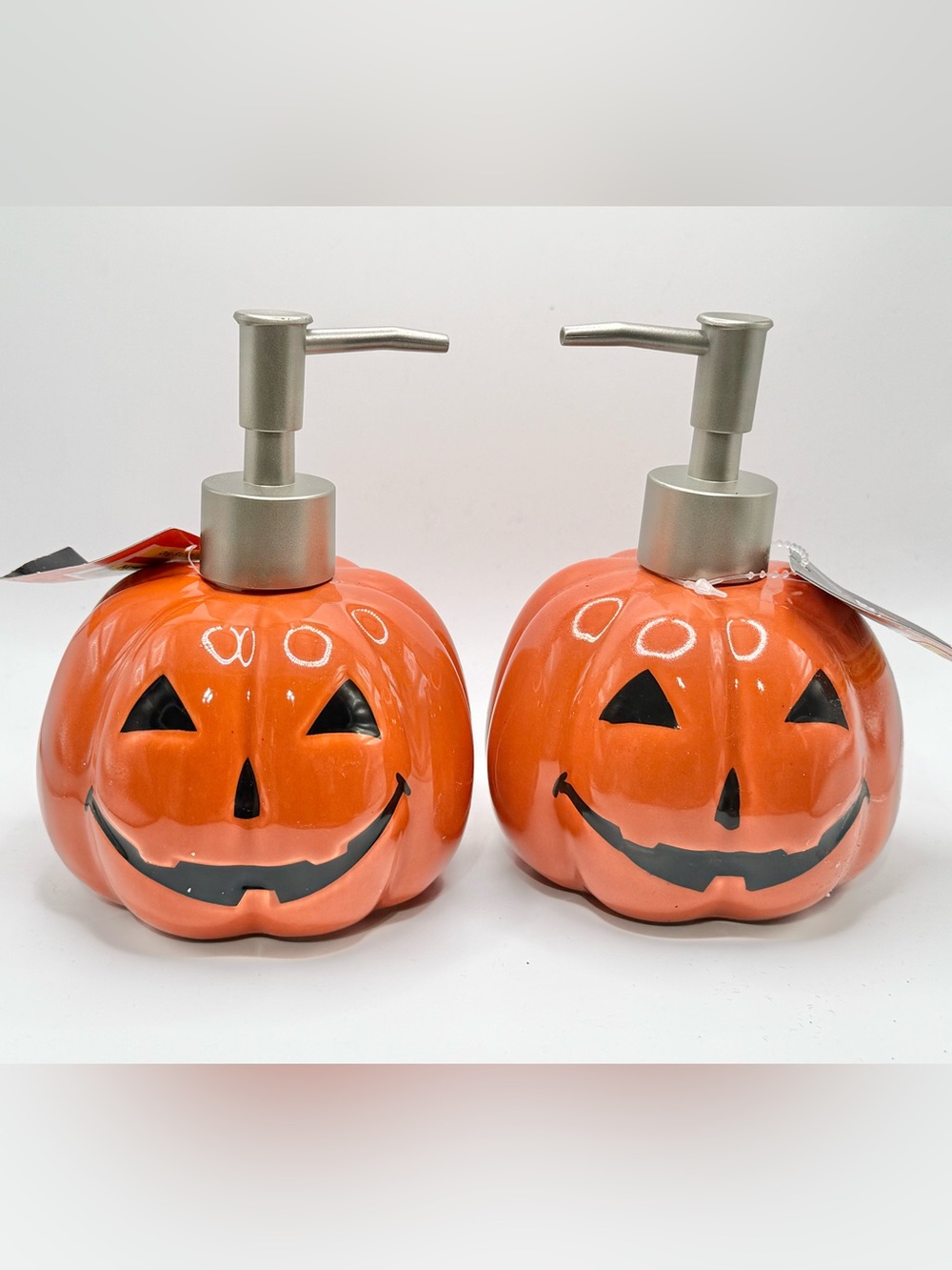 2)Celebrate Together™ Halloween Pumpkin Soap Pump new